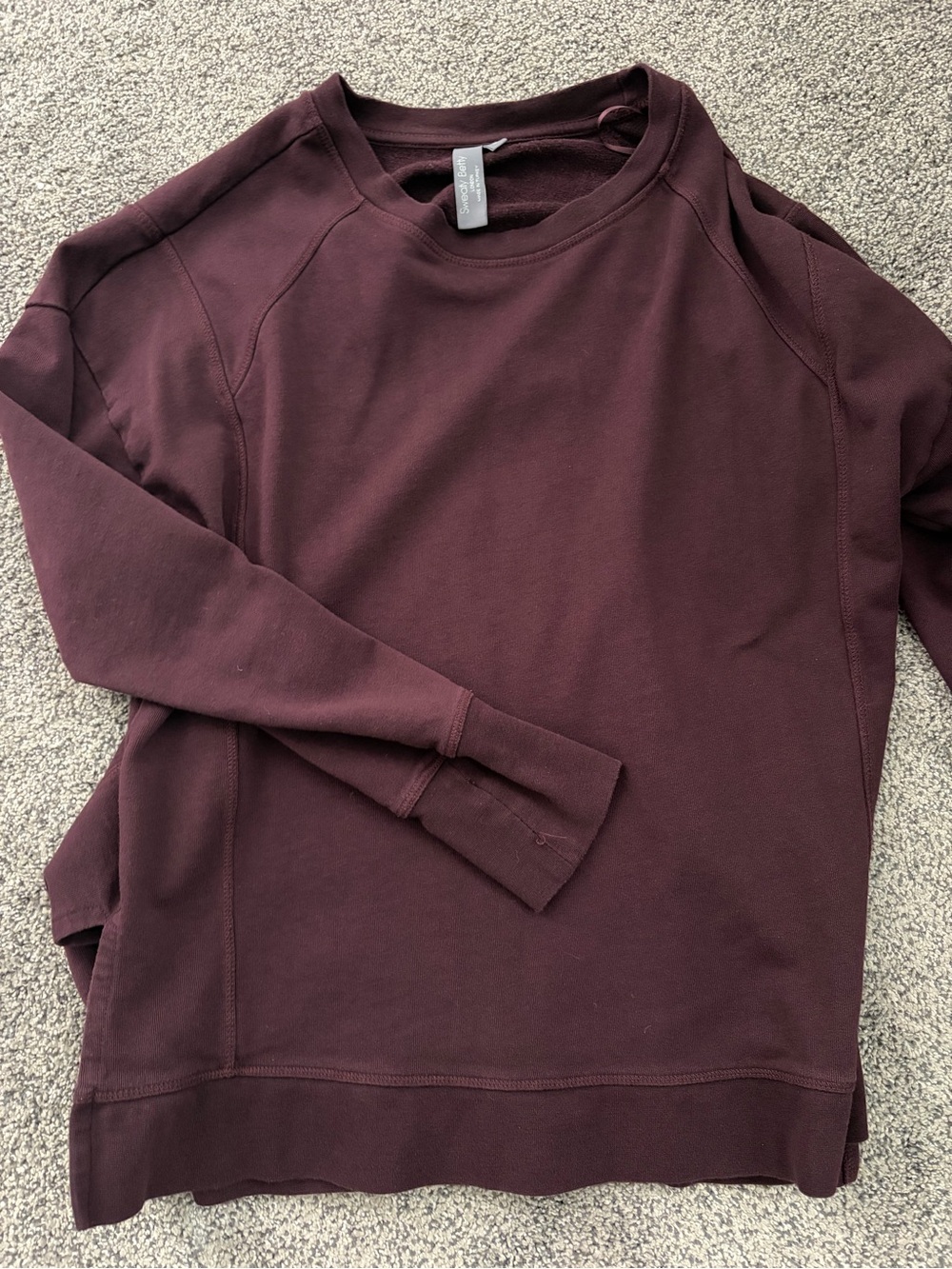 Sweaty Betty Crewneck Workout Sweatshirt